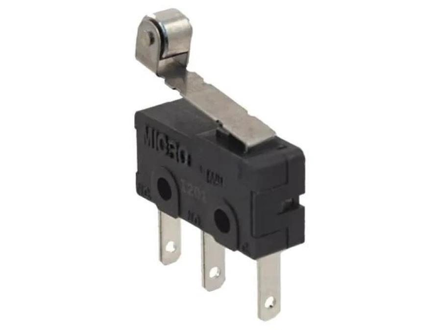 Mikroprzełącznik SNAP ACTION, z konfiguracją styków SPDT, siła przełączania 1,5N, 5A/250VAC, 5A/30VDC, IP40, ZM50E70F01 - obrazek 1