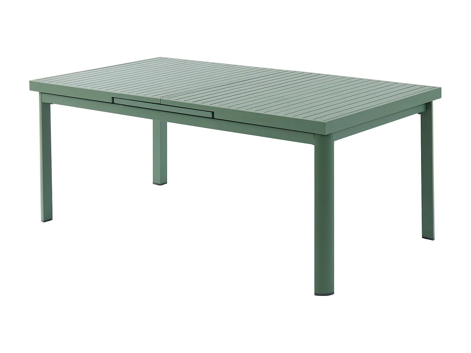 Stół rozkładany z aluminium o długości 180/240 cm – migdałowa zieleń - NAURU 181419 - obrazek 1