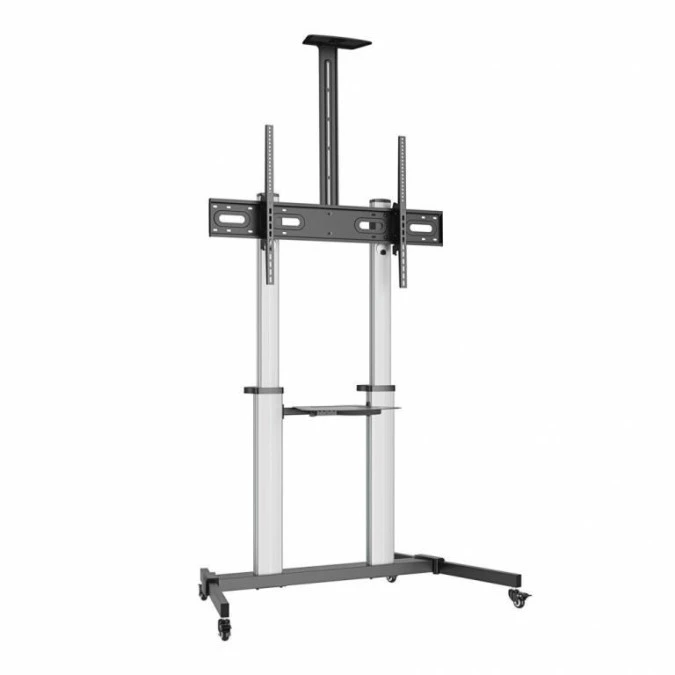 MOBILNY STOJAK+UCHWYT DO TV 60‑100 100KG S‑15‑AL ART Vesa max 1000×600 HEAVY DUTY