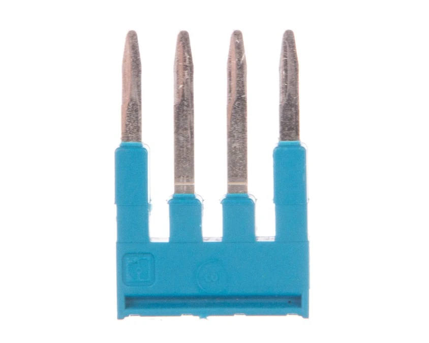 Mostek wtykany 4‑biegunowy 4,2mm niebieski FBS 4‑4 BU 3030133 /50szt./ - obrazek 1