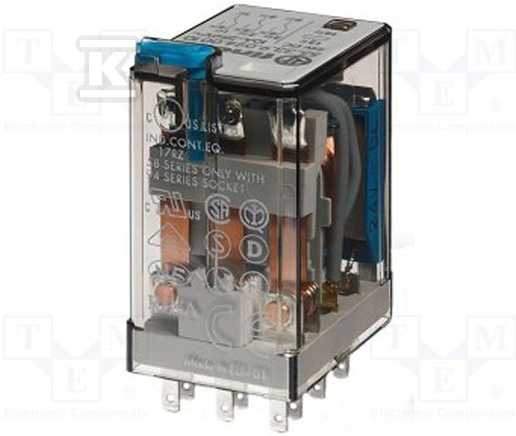 Przekaźnik 3P 10A 24V AC 55.33.8.024.0010 - obrazek 1