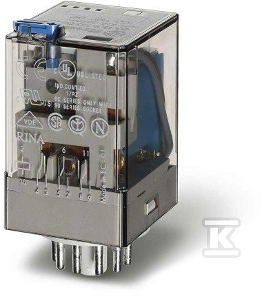 Przekaźnik 3P 10A 230V AC 60.13.8.230.0040 - obrazek 1