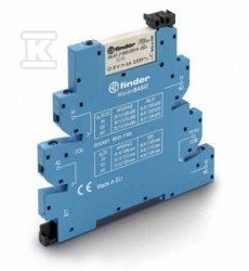 Przekaźnikowy moduł sprzęgający 62mm MasterBASIC1P 6A 220-240VAC styki AgNi Zaciski śrubowe montaż na szynie DIN 35mm 39.11.8.230.0060 - obrazek 1