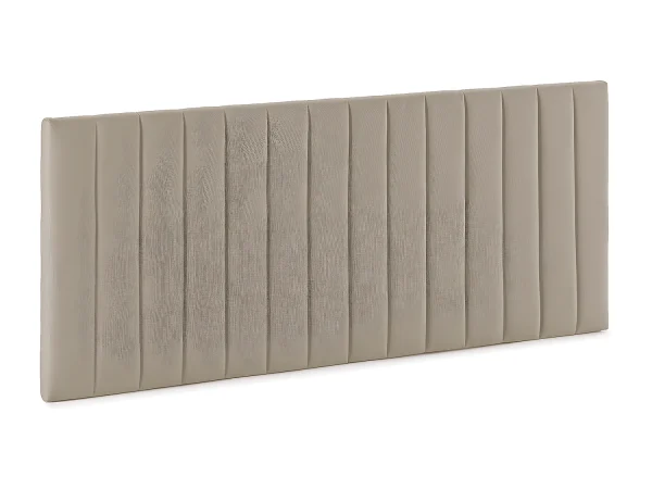Głowica łóżka tapicerowana Eris 160×60 cm Beżowy 2155331