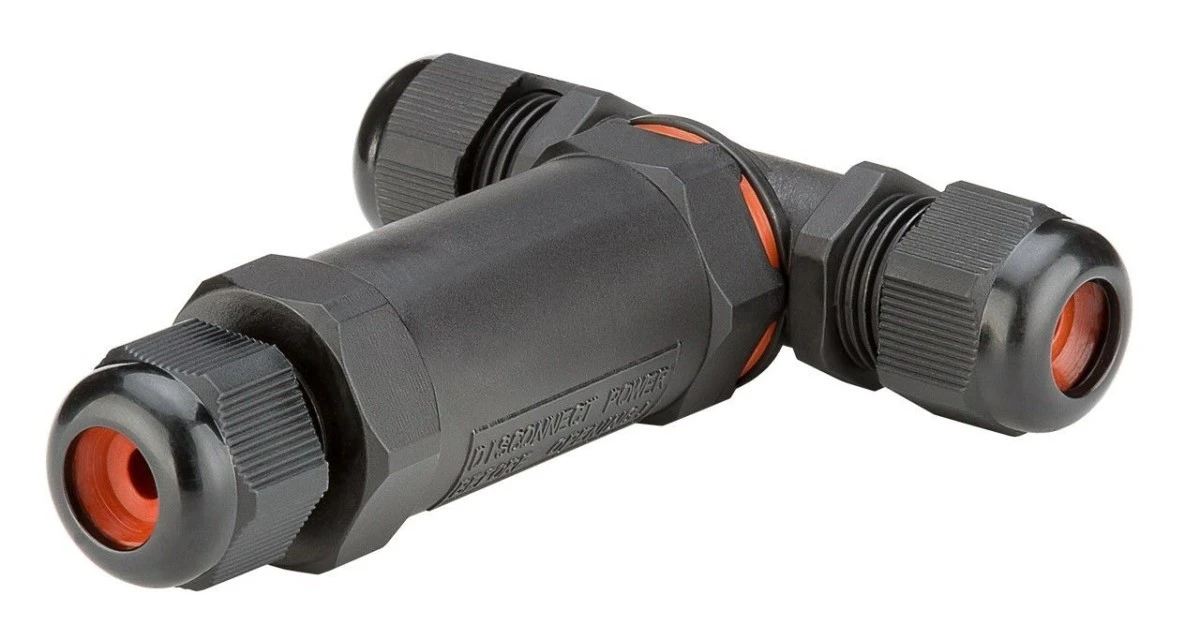 Mufa kablowa rozgałęźna skręcana 1‑2,5mm2 450V 24A IP68 81286
