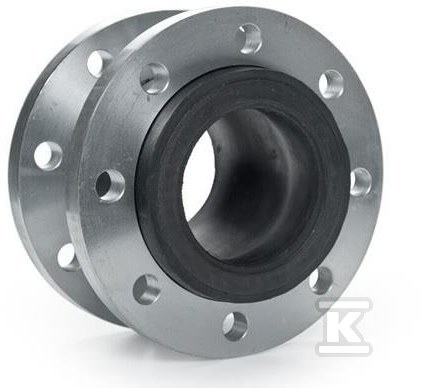 Kompensator gumowy EPDM DN 50, L=130, PN 10 31-KO-RU-0050-EPDM - obrazek 1