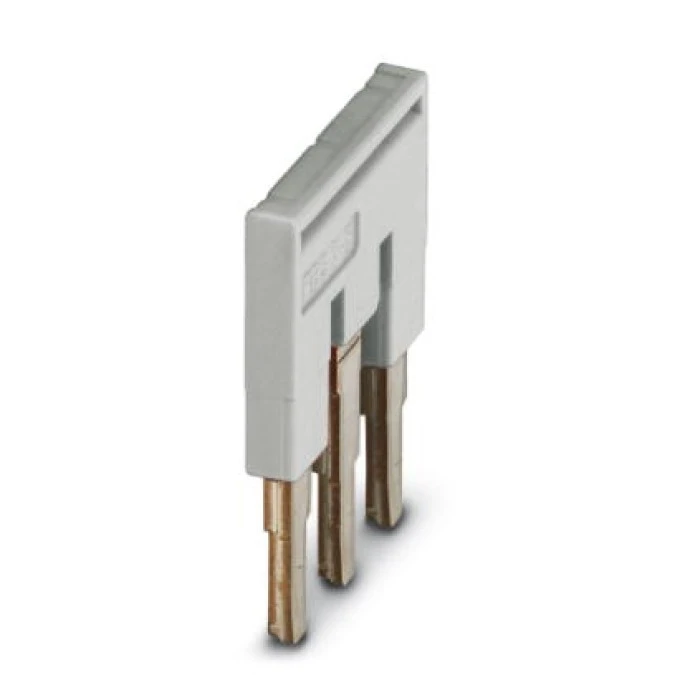 Mostek wtykany 3‑biegunowy 6,2mm szary FBS 3‑6 GY 3032240 /50szt./ - obrazek 2