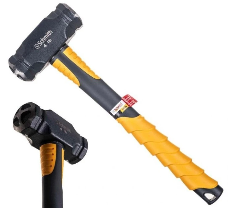 Młotek dwuobuchowy 1,8kg młot 16 FIBERGLASS Schmith - obrazek 1