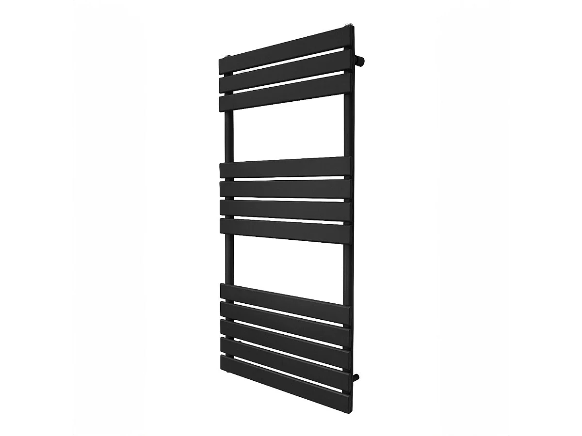 Grzejnik łazienkowy panelowy – 1200 mm x 600 mm – czarny 3485948 - obrazek 1