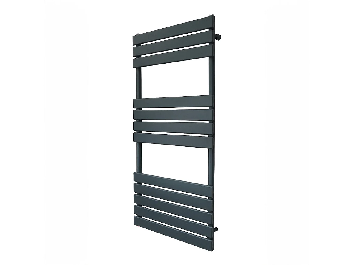 Grzejnik łazienkowy płaski – 1200 mm x 600 mm – antracytowo-szary 3486042 - obrazek 1