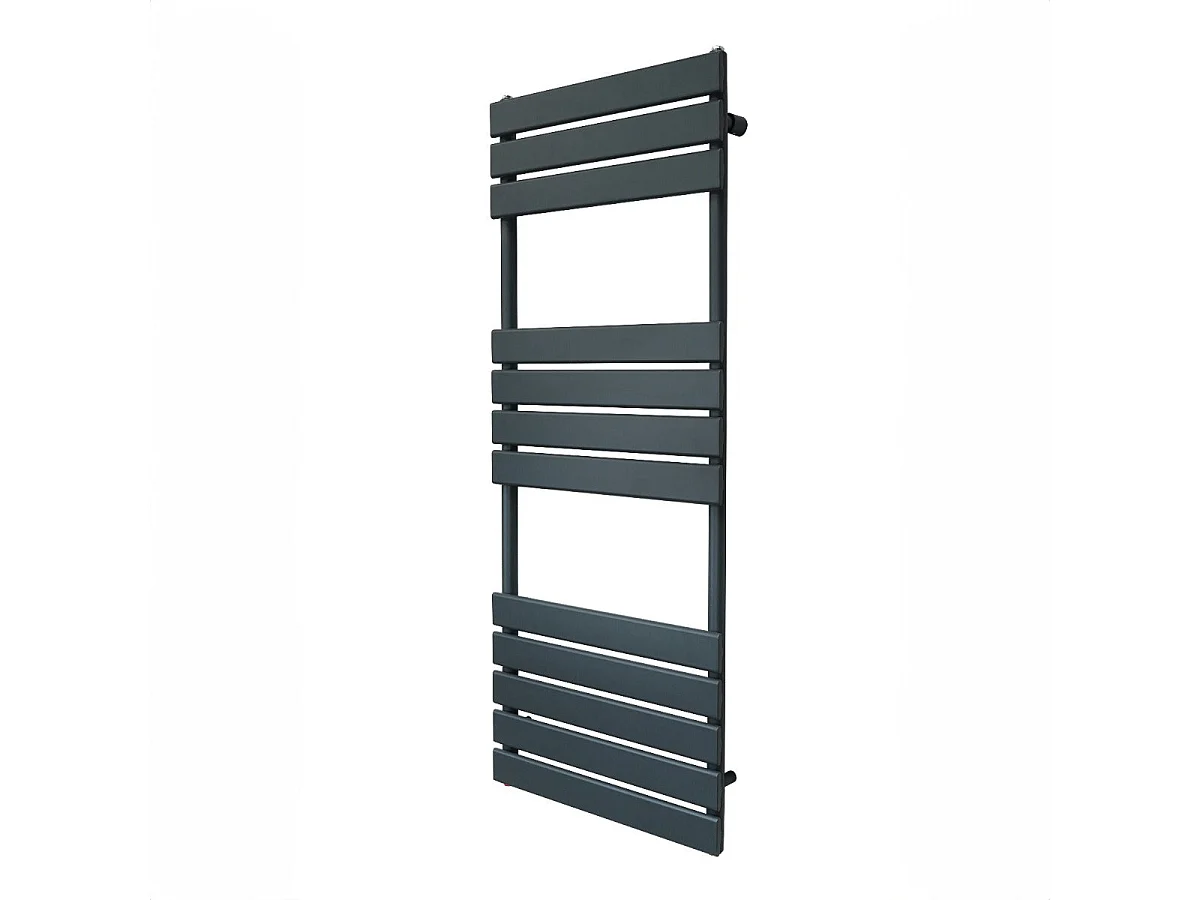 Grzejnik łazienkowy panelowy – 1200 mm x 450 mm – antracytowo-szary 3486064 - obrazek 1