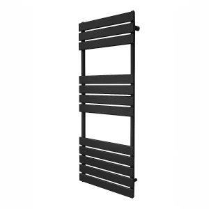 Grzejnik łazienkowy panelowy – 1200 mm x 450 mm – czarny 3486150 Grzejnik łazienkowy panelowy – 1200 mm x 450 mm – czarny 3486150