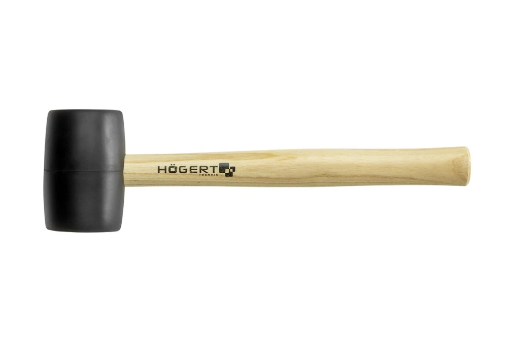 Młotek gumowy czarny 680g - obrazek 1
