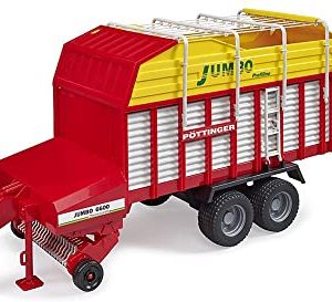 bruder 02214 Pottinger Jumbo 6600 Profiline 1:16 Wagon z ładowarką Ciągnik przyczepą Zbiór słomy siana Farma Rolnictwo bruder 02214 Pottinger Jumbo 6600 Profiline 1:16 Wagon z ładowarką Ciągnik przyczepą Zbiór słomy siana Farma Rolnictwo