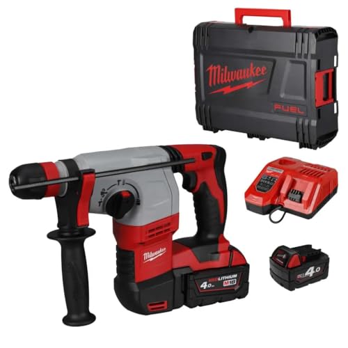 Milwaukee HD18 H 402 C młot udarowo obrotowy, elektryczny, bezprzewodowy, 18 V, SDS Plus - obrazek 1