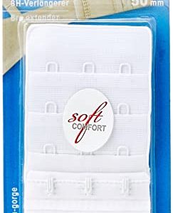 Prym Biustonosz przedłużający, biały, 50 mm 3 x haczyki, 1 sztuka, Stück (1er Pack) Prym Biustonosz przedłużający, biały, 50 mm 3 x haczyki, 1 sztuka, Stück (1er Pack)