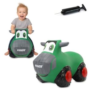 JAMARA 460598 Fendt traktor podskakujący z pompą, nie zawiera BPA, do 50 kg, wspomaga zmysł równowagi/zdolności motoryczne, lusterka boczne służą jako przyczepność, łatwa w pielęgnacji, JAMARA 460598 Fendt traktor podskakujący z pompą, nie zawiera BPA, do 50 kg, wspomaga zmysł równowagi/zdolności motoryczne, lusterka boczne służą jako przyczepność, łatwa w pielęgnacji,