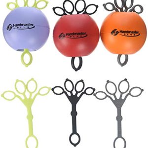 Handmaster Plus 3 sztuki ćwiczeń ręcznych do terapii fizycznej (kolory mogą się różnić) Handmaster Plus 3 sztuki ćwiczeń ręcznych do terapii fizycznej (kolory mogą się różnić)
