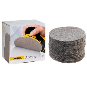 Mirka Abranet Ace tarcze szlifierskie Ø 125 mmVelcro / P120 ziarno 50 szt/Do wszystkich szlifierek oscylacyjnych mm/Półceramiczne/Do szlifowania twardych powierzchni, drewna, metalu Mirka Abranet Ace tarcze szlifierskie Ø 125 mmVelcro / P120 ziarno 50 szt/Do wszystkich szlifierek oscylacyjnych mm/Półceramiczne/Do szlifowania twardych powierzchni, drewna, metalu