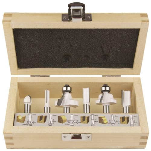 Pudełko z 6 frezami MAKITA D 53540 (trzpień 8 mm) - obrazek 1