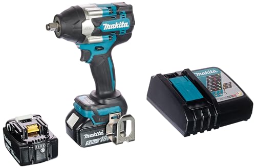 Makita DTW700RTJ - Klucz udarowy 18V 1/2" - 700 Nm - 2x5,0Ah - obrazek 1