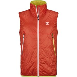 ORTOVOX SWISSWOOL PIZ VIAL VEST M, 61181, hot Orange, M ORTOVOX SWISSWOOL PIZ VIAL VEST M, 61181, hot Orange, M