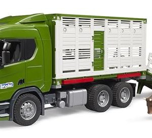 Bruder Scania Super 560R – Ciężarówka do przewozu bydła Bruder Scania Super 560R – Ciężarówka do przewozu bydła