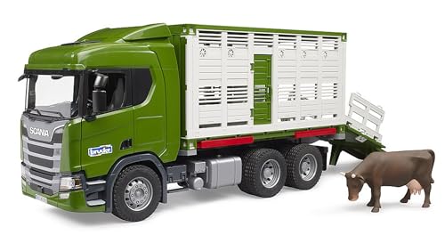 Bruder Scania Super 560R – Ciężarówka do przewozu bydła Bruder Scania Super 560R – Ciężarówka do przewozu bydła
