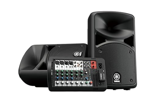 Yamaha StagePas 400BT – Kompletny System PA – Czarny