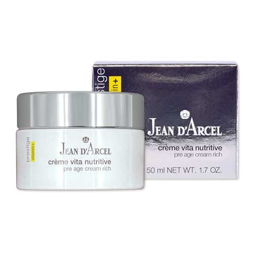 JEAN D’ARCEL PRESTIGE Crème vita nutritive 24h ujędrniający krem nawilżający przeciwko suchej skórze z witaminą C, A i E pre age cream rich 50 ml