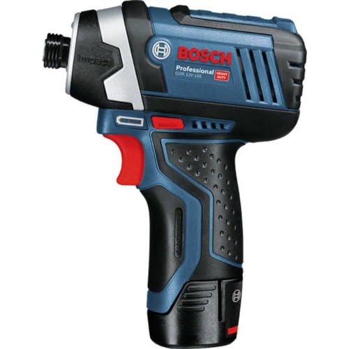 Bosch Professional system 12V: akumulatorowa wkrętarka udarowa i klucz udarowy GDR 12V 105 (maksymalny moment obrotowy Nm, prędkość obrotowa bez obciążenia 0 2.600 min 1, walizka L BOXX) - obrazek 1
