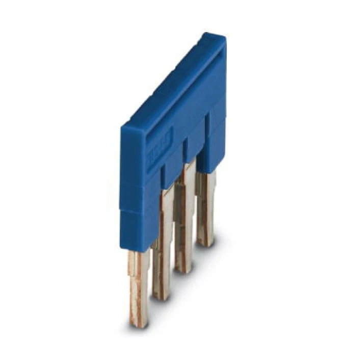 Mostek wtykany 4‑biegunowy 6,2mm niebieski FBS 4‑6 BU 3036958 /50szt./ - obrazek 2