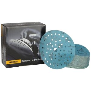 Mirka Galaxy papier ścierny epoksydowy 150mm rzep ziarnistość 100 do szlifowania żywic epoksydowych, drewna, epoksydów, rivertable / 50 szt. krążków ściernych Mirka Galaxy papier ścierny epoksydowy 150mm rzep ziarnistość 100 do szlifowania żywic epoksydowych, drewna, epoksydów, rivertable / 50 szt. krążków ściernych