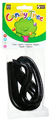 Candy Tree Lukrecjowe sznurki bezglutenowe bio 75 Gram - obrazek 1