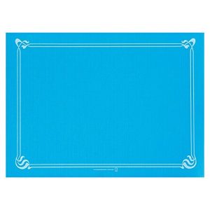 Maty stołowe 48 Gsm 31 x 43 cm turkusowa niebieska celuloza 500 sztuk Maty stołowe 48 Gsm 31 x 43 cm turkusowa niebieska celuloza 500 sztuk