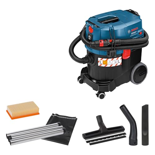 Bosch Professional: odkurzacz do pracy na sucho i mokro GAS 35 L SFC+ (1 380 W, klasa ochrony przeciwpyłowej L, osprzęt) - obrazek 1