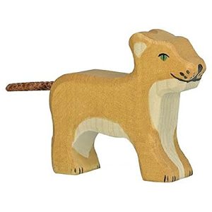 Holztiger 80141 Lew – Mała stojąca figurka Holztiger 80141 Lew – Mała stojąca figurka