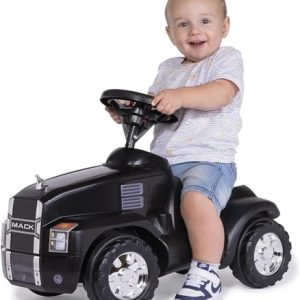 rolly Toys 16 100 3 Minitruck Mack (pojazd ślizgowy dla dzieci w wieku 1,5 4 lat, ergonomiczny kontur pojazdu, maska silnika z półką) 161003 rolly Toys 16 100 3 Minitruck Mack (pojazd ślizgowy dla dzieci w wieku 1,5 4 lat, ergonomiczny kontur pojazdu, maska silnika z półką) 161003