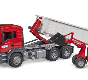 Bruder MAN TGS Truck z kontenerem rolkowym i ładowarką Schäffer 2630 Bruder MAN TGS Truck z kontenerem rolkowym i ładowarką Schäffer 2630