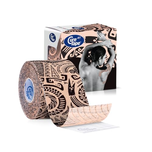 CureTape Art Taśma Kinezjologiczna 5 cm × 5 m - obrazek 1