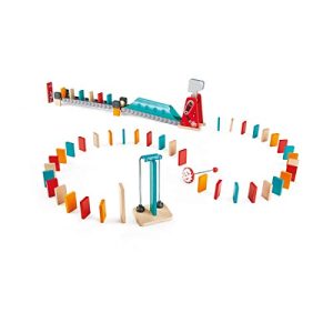 Hape E1056 duży młotek Domino, zabawka reakcyjna łańcuchowa Hape E1056 duży młotek Domino, zabawka reakcyjna łańcuchowa