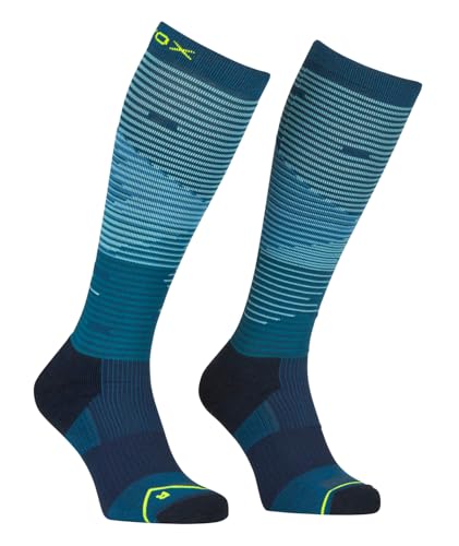 ORTOVOX ALL MOUNTAIN LONG SOCKS M petrol blue 45 MĘŻCZYŹNI - obrazek 1