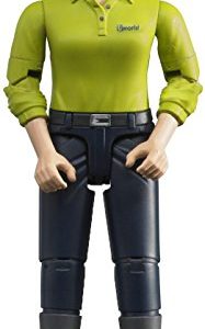 Bruder, Figurka kobiety białej w ciemnoniebiskich dżinsach, 060405 Bruder, Figurka kobiety białej w ciemnoniebiskich dżinsach, 060405