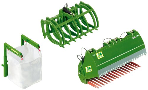 Siku 7382 Model pojazdu w skali Akcesoria do ładowarki przedniej John Deere Metal Zielony Skala 1/32 - obrazek 1