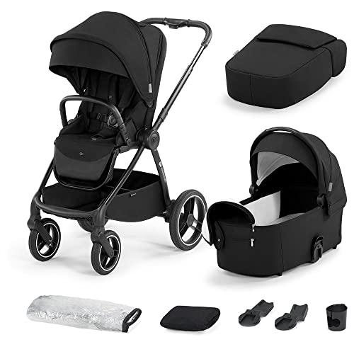 KINDERKRAFT wózek wielofunkcyjny 2in1 NEA midnight black - obrazek 1