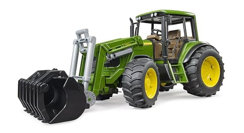Bruder, Traktor John Deere 6920 z ładowarką czołową, 02052 - obrazek 1