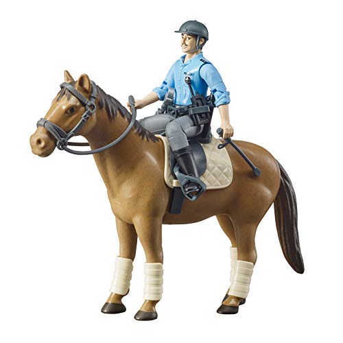 Bruder 62507 - Figurka policjanta na koniu - obrazek 1