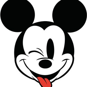 Disney Komar DOT okrągła i samoprzylepna fototapeta z włókniny Mickey Head Optimism średnica 125 cm pokój dziecięcy, tatuaż ścienny DD1 057 Disney Komar DOT okrągła i samoprzylepna fototapeta z włókniny Mickey Head Optimism średnica 125 cm pokój dziecięcy, tatuaż ścienny DD1 057