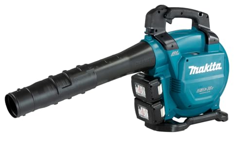 Makita DUB363PT2V Akumulatorowa Dmuchawa do Liści/Odkurzacz 2×18 V 5,0 Ah z Akumulatorami i Ładowarką - obrazek 1