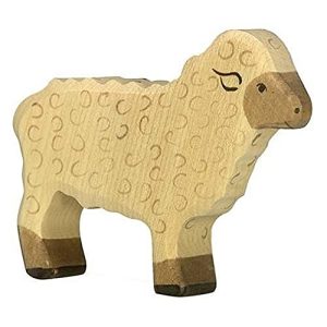 Holztiger 80073 figurka do zabawy stojąca owieczka Holztiger 80073 figurka do zabawy stojąca owieczka